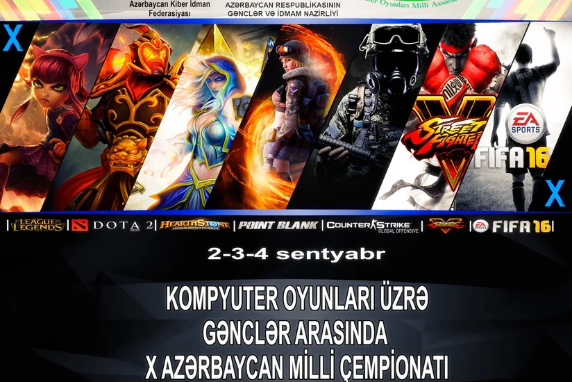 Azerbaijan to host the championship on computer games in September