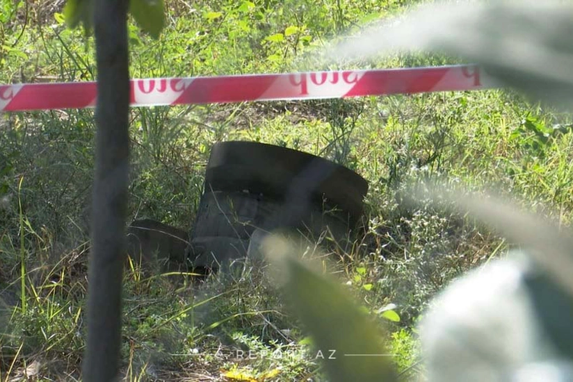Shell fired by Armenians hit near Barda school