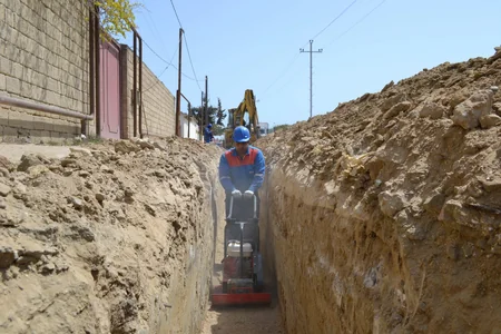 Bakının Türkan qəsəbəsində mərkəzləşdirilmiş su təchizatı sistemi yaradılır
