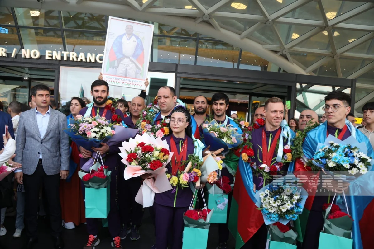 Paris-2024: Azərbaycan paralimpiyaçılarının növbəti qrupu vətənə qayıdıb