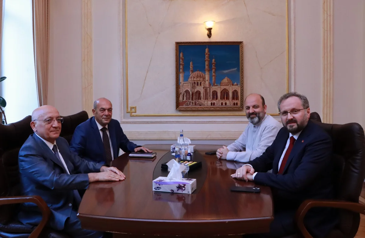 Azərbaycanla Türkiyə arasında dini-mənəvi əlaqələrin inkişafı müzakirə edilib