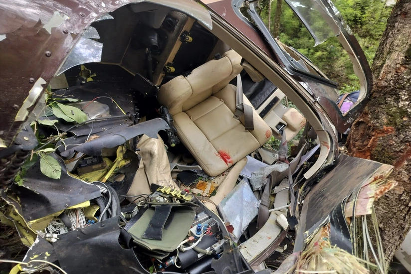 В Индии разбился вертолет, есть погибшие