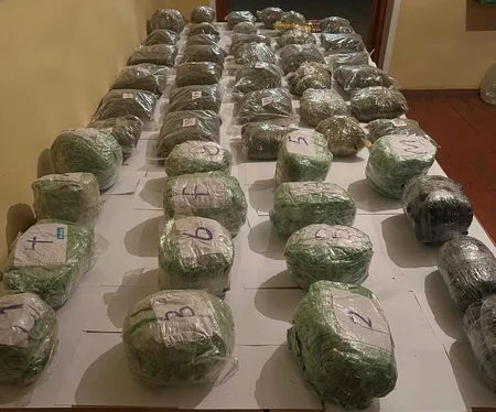 İrandan Azərbaycana 40 kq narkotik keçirilməsinin qarşısı alınıb