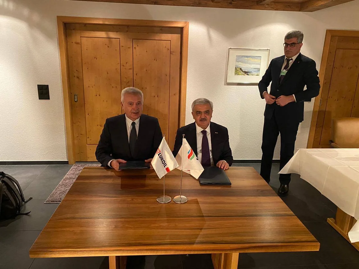 SOCAR, Lukoil sign memo of cooperation