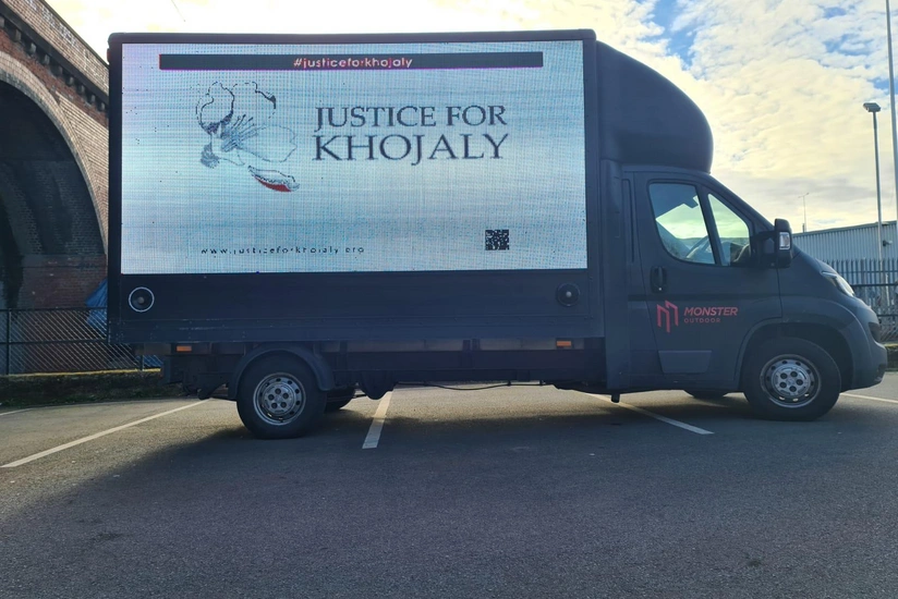 Britaniyada Xocalı faciəsi ilə bağlı aksiya təşkil edilib