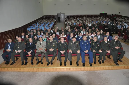 Silahlı Qüvvələrin Hərbi Akademiyasında buraxılış mərasimi olub