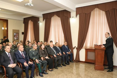 Hərbi Prokurorluqda Heydər Əliyevin xatirəsi anılıb