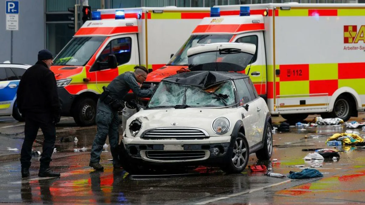 At least 2 killed in apparent vehicle ramming attack in Mannheim, Germany