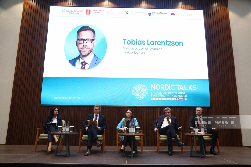 Scandinavian diplomats unite for green transition at Baku panel discussion