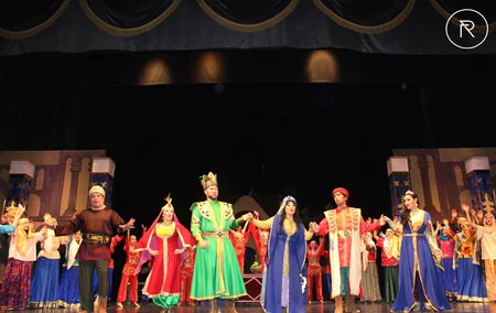 Musiqili Teatrda “Bağdadda bir gün” tamaşasının premyerası olub