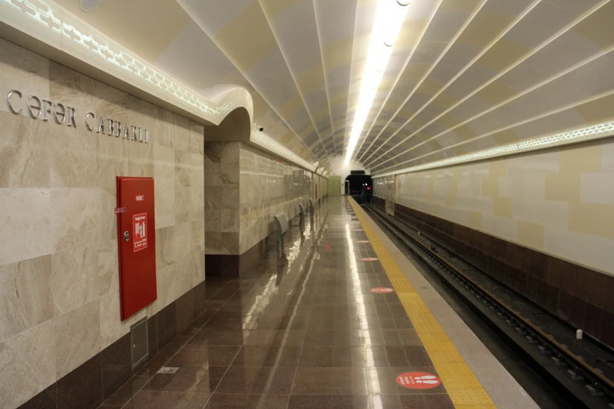 “Cəfər Cabbarlı” metrostansiyasında işlər başa çatmaq üzrədir