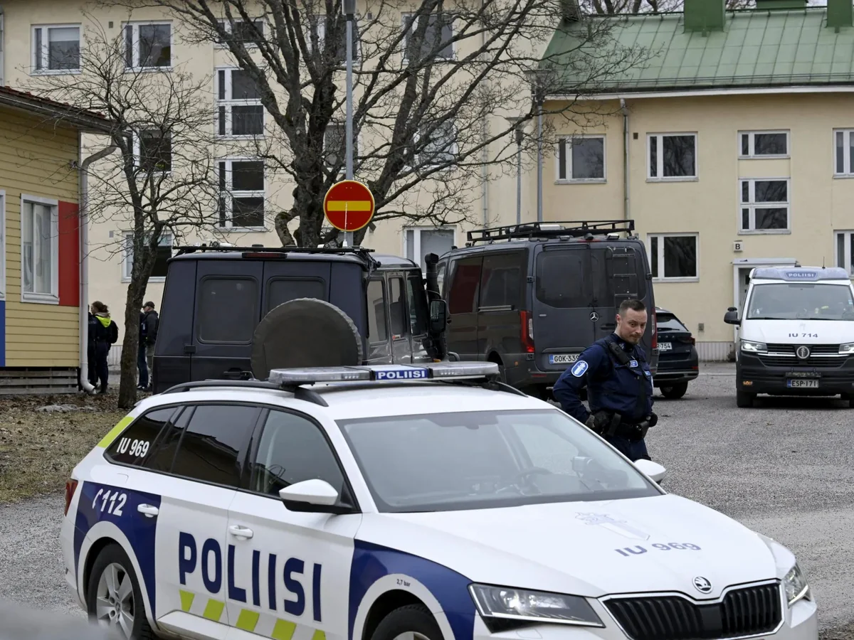 Three injured in Finnish school attack, student suspect detained