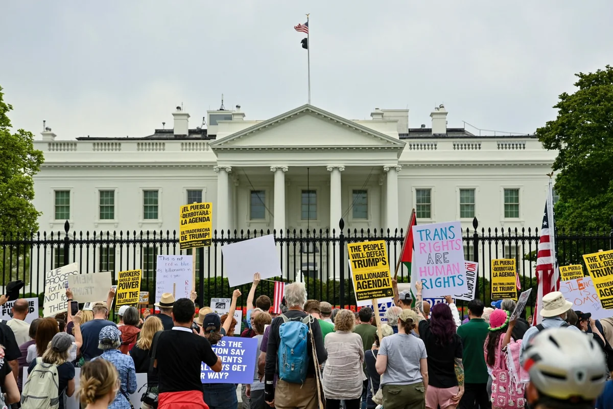 Thousands join anti-Trump protests across US