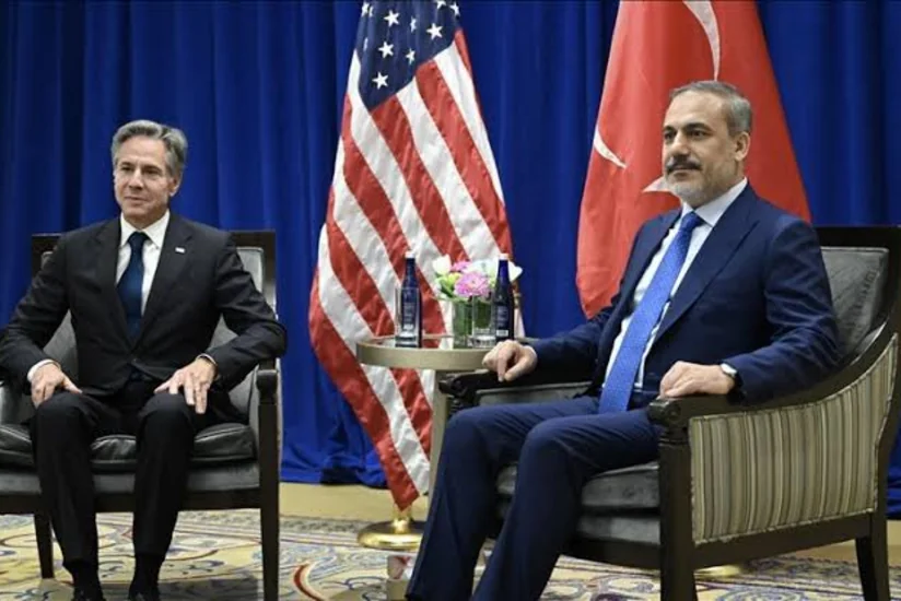 Госсекретарь США и глава МИД Турции обсудили ситуацию на Ближнем Востоке