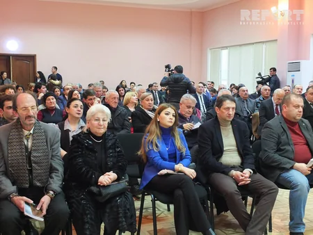 Gürcüstanın suverenliyi və ərazi bütövlüyü uğrunda döyüşmüş azərbaycanlılardan bəhs edən kitabın təqdimatı olub - FOTO