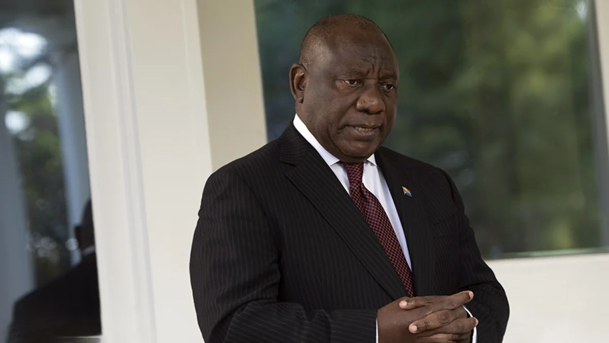 South Africa's Ramaphosa unveils new coalition cabinet