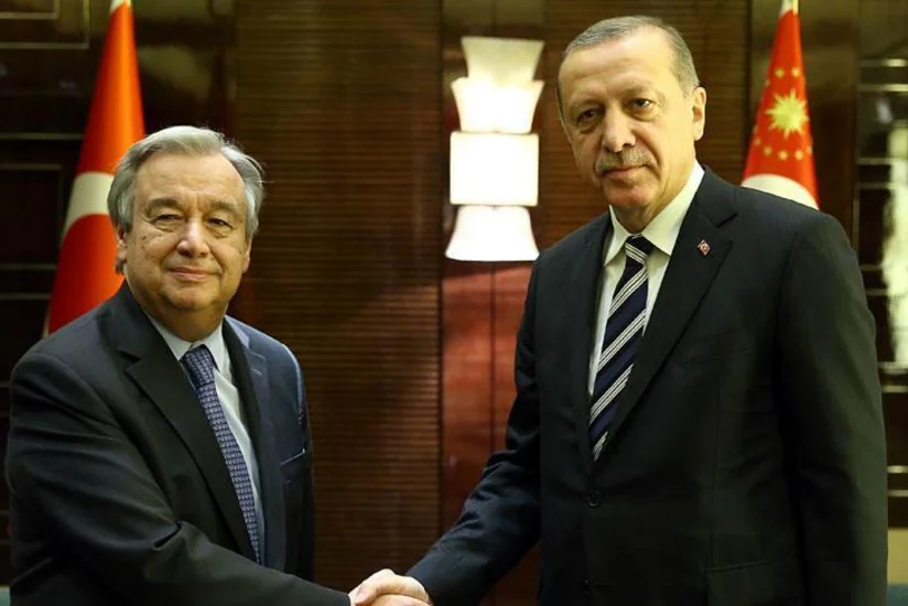 Ərdoğan Quterreşlə Qarabağda antiterror tədbirlərini müzakirə edəcək