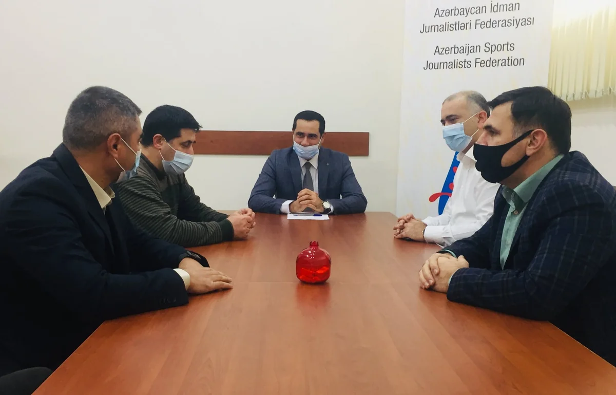 Vətən müharibəsinin daha bir iştirakçısı ilə AİJF-də görüş keçirilib