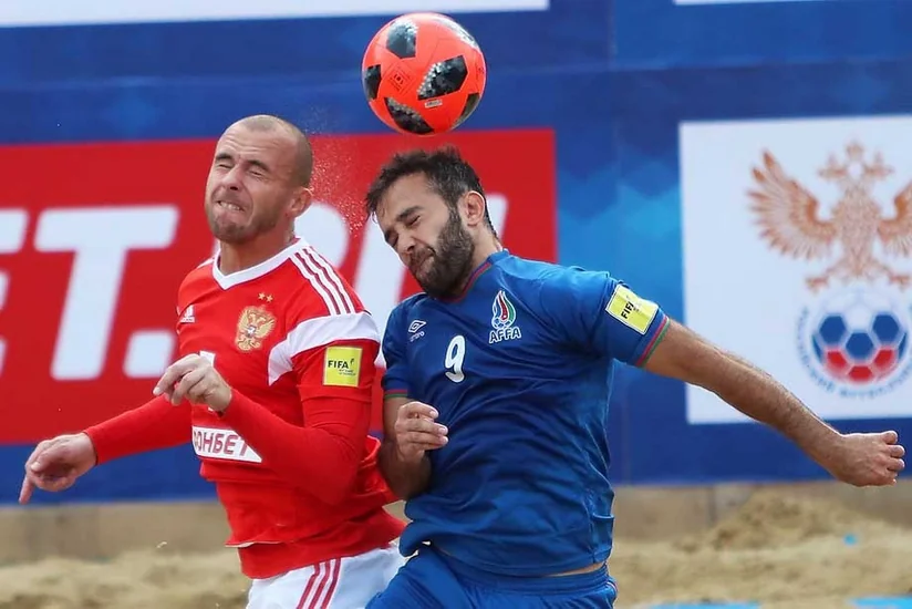 Çimərlik futbolu: Azərbaycan yığması Rusiya ilə qarşılaşacaq