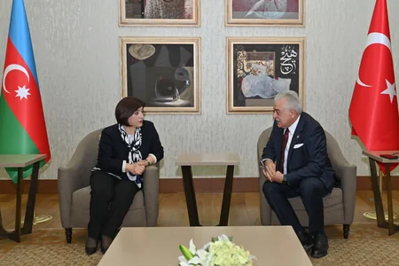 Sahibə Qafarova Türkiyədə səfərdədir