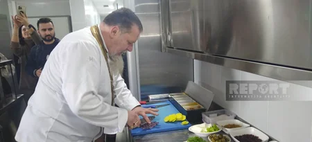 Worldchefs president cooks 'Shushali' dish with creative recipe