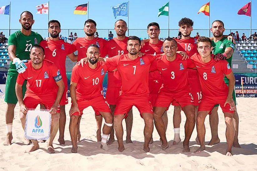 Azərbaycanın çimərlik futbolu millisi bu gün 1/8 final matçına çıxacaq