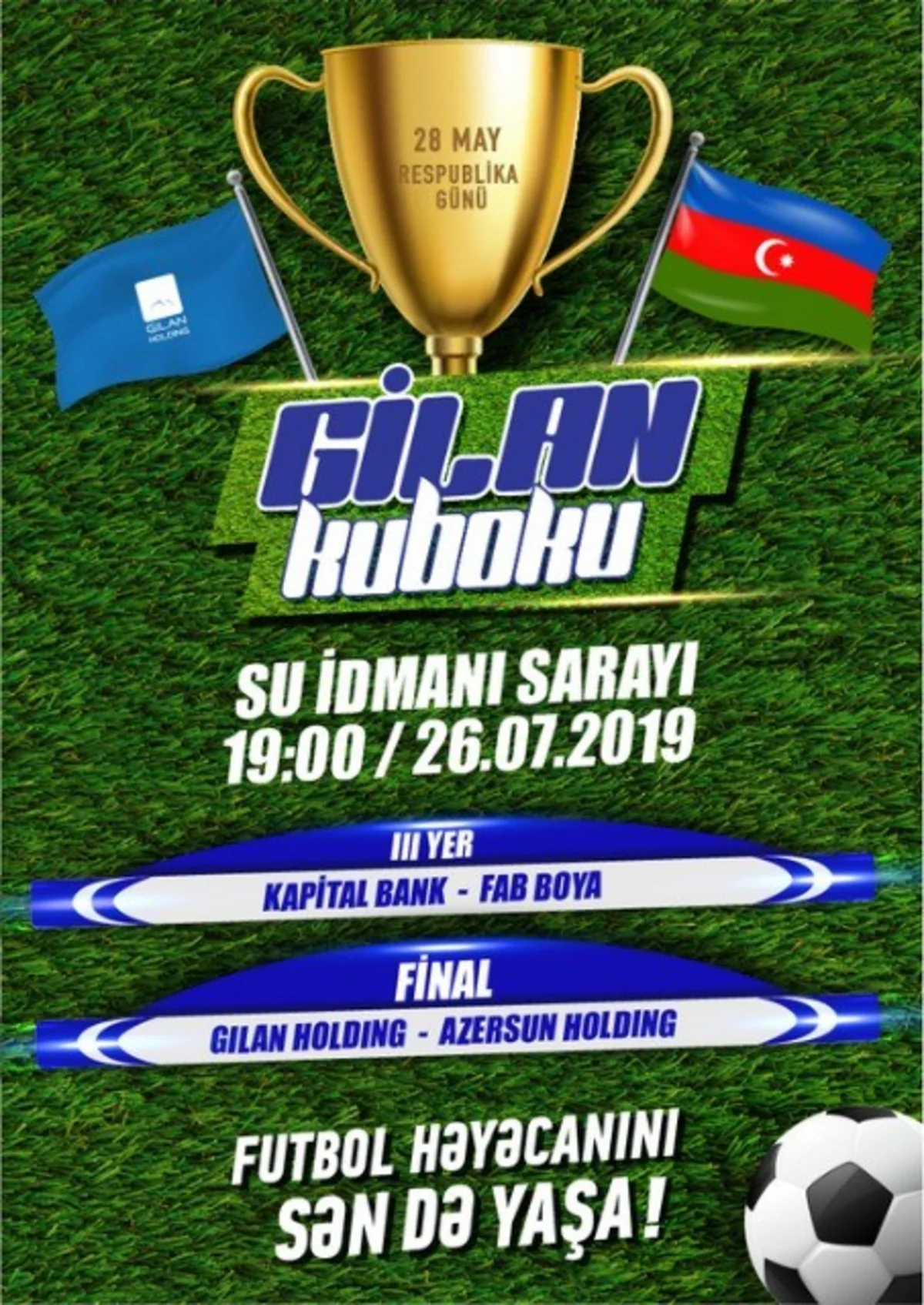 İki holdinqin futbol komandası “Gilan Kuboku”nun finalında görüşəcək