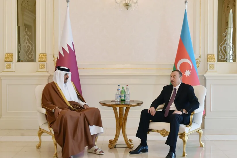​Состоялась встреча президента Азербайджана и эмира Государства Катар один на один
