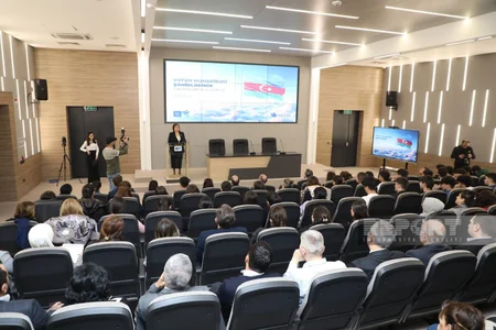 DİM-də şəhid övladları ilə görüş keçirilib