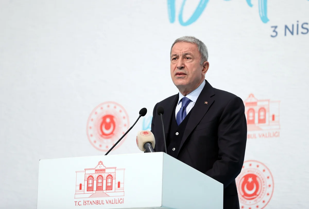 Хулуси Акар: ВС Турции нейтрализовали 1987 террористов