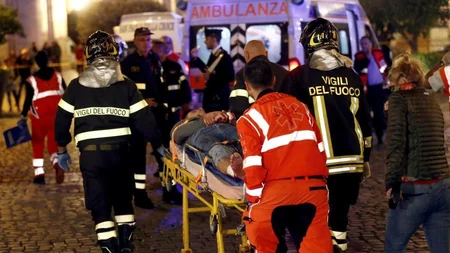 Romada rus və italiyalı azarkeşlər arasında kütləvi dava olub - VİDEO
