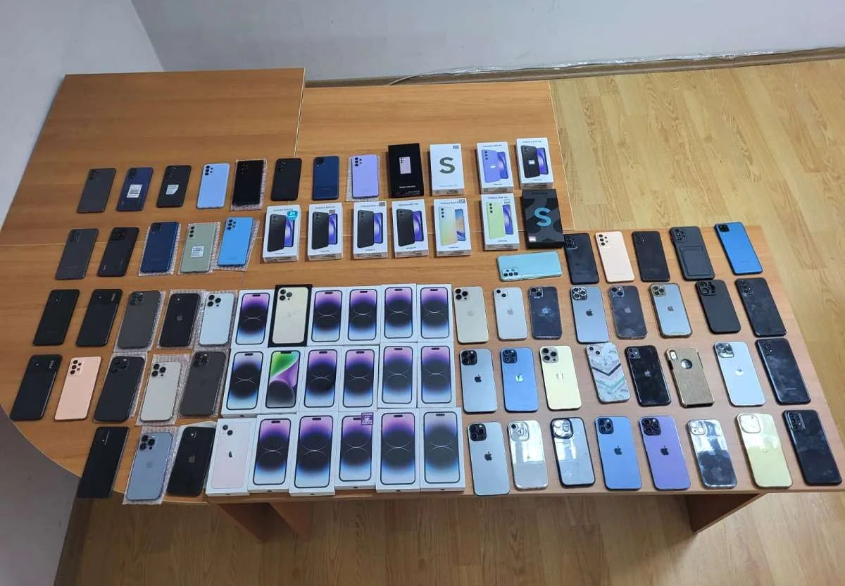 Azərbaycandan Gürcüstana gedən yük maşınından 85 ədəd mobil telefon aşkar edilib