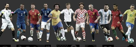 FİFA 2017-ci ilin ən yaxşı futbolçulardan ibarət yığmasını açıqlayıb