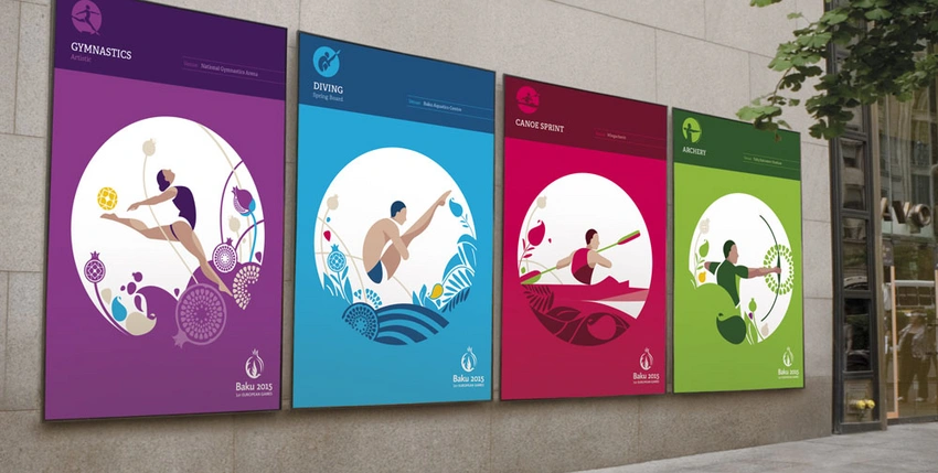 Bakı 2015 Avropa Oyunlarının Brendi Design Week tərəfindən tanınıb