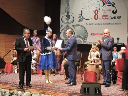 Beynəlxalq Uşaq Muğam Festivalının qalibləri mükafatlandırılıb