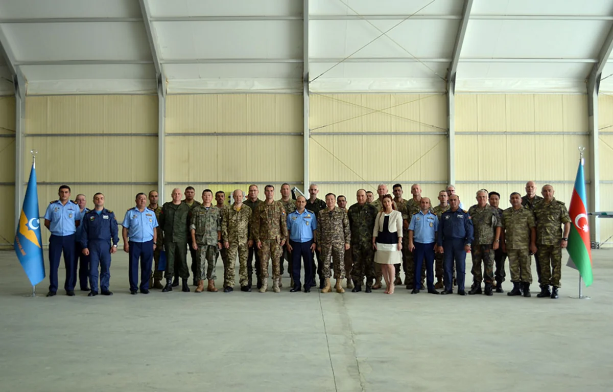 Military attachés visit one of military units