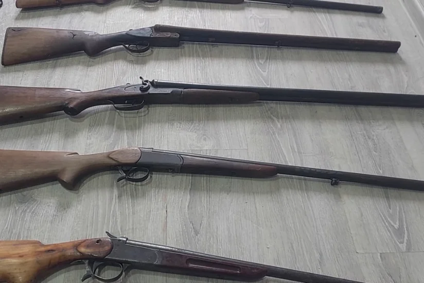 Samuxda 14 nəfərin ov silahları müsadirə edilib