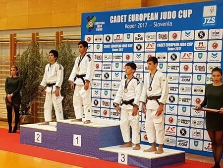 Azərbaycanın yeniyetmə cüdoçuları Avropa kubokunda 4 medal qazanıb
