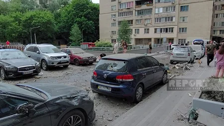 Result of Russian army's attack on Kyiv last night - PHOTO REPORTAGE