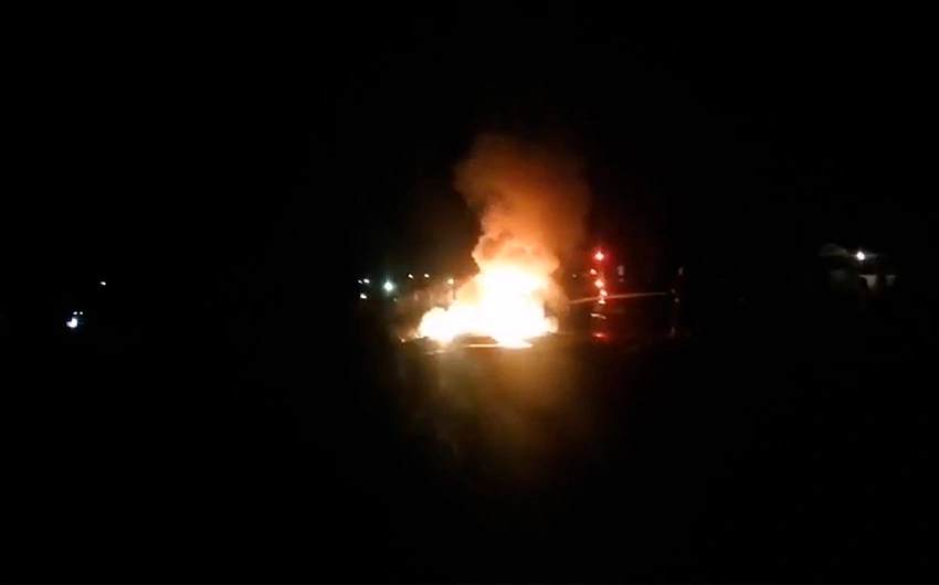 Cəlilabadda yol qəzasında sürücü yanıq xəsarəti alaraq ölüb