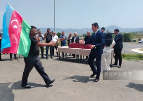 Növbəti köç karvanı Ballıca kəndinə çatıb, açarlar təqdim edilib -  VİDEO - YENİLƏNİB-2