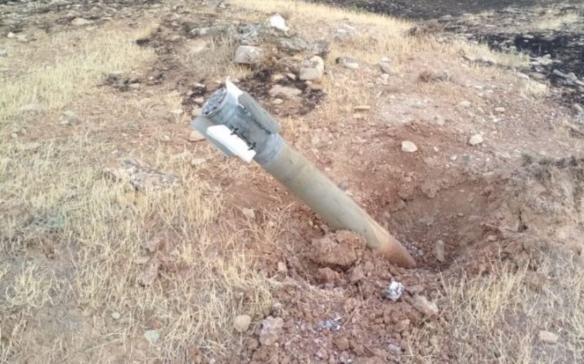 Xızıda iki ədəd partlamış raket tapılıb