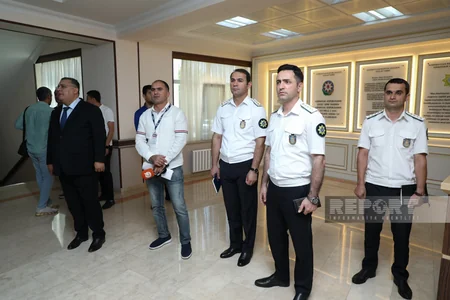 Naxçıvan gömrüyündə rəqəmsal həllər əsasında reallaşdırılan layihələrin təqdimatı keçirilib