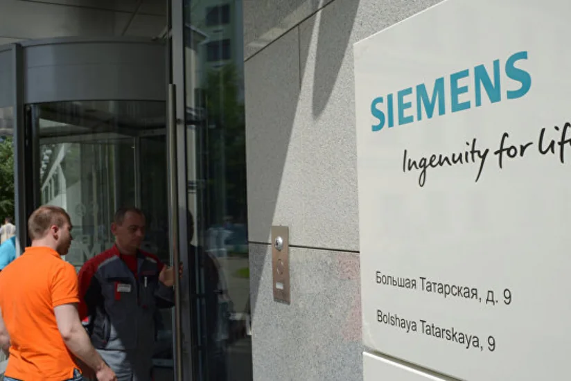 Siemens разорвет лицензионное соглашение с российскими партнерами