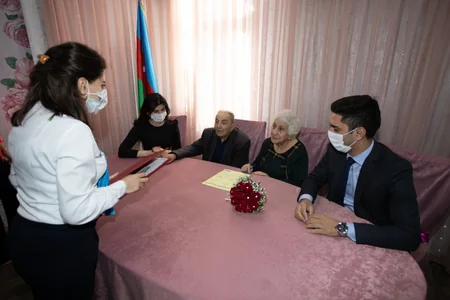 Bakıda 87 yaşlı kişi və 78 yaşlı qadın ailə qurub