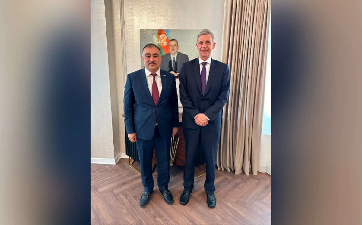Azərbaycan və Norveçin Türkiyədəki səfirləri görüşüb