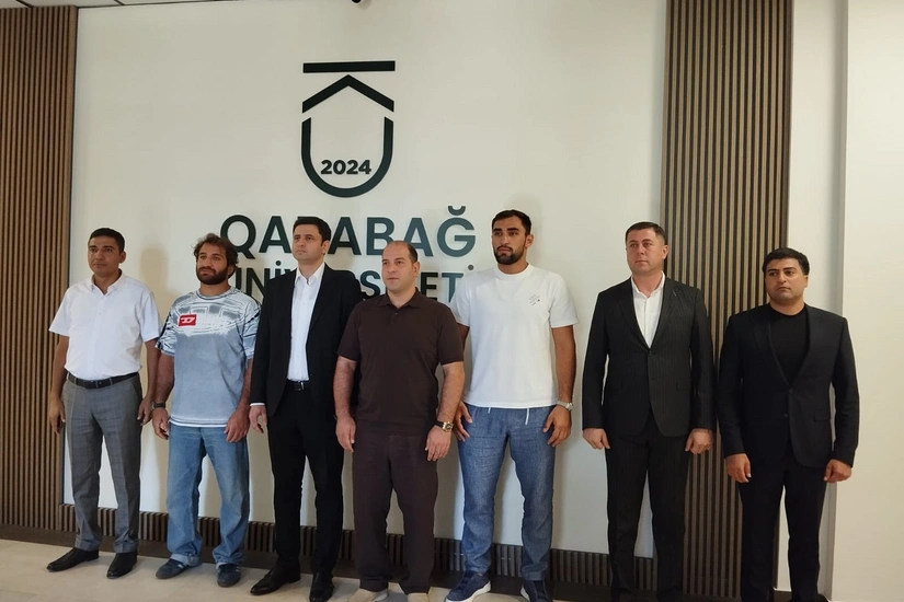 Azərbaycanın Olimpiya çempionları Xankəndi şəhərinə səfər ediblər
