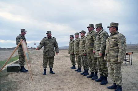 Azərbaycan ordusunda sınaq imtahanları keçirilir