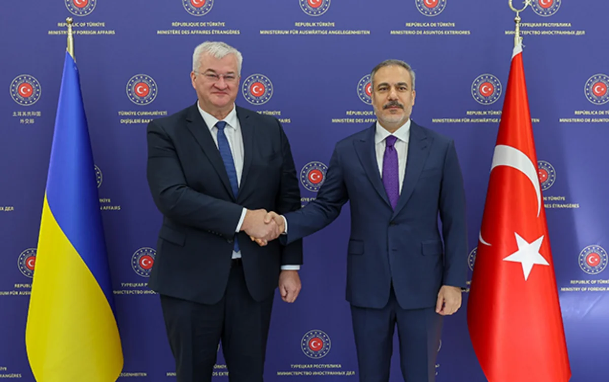 Ukrainian, Turkish FMs discuss situation in Middle East