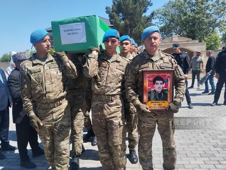 Şabranda Birinci Qarabağ müharibəsinin şəhidi Cəlil Şaxayev dəfn edilib - YENİLƏNİB